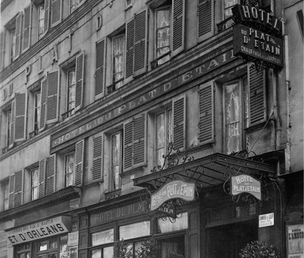 Hotel Du Plat D'Etain Paris 3*,  Frankrig