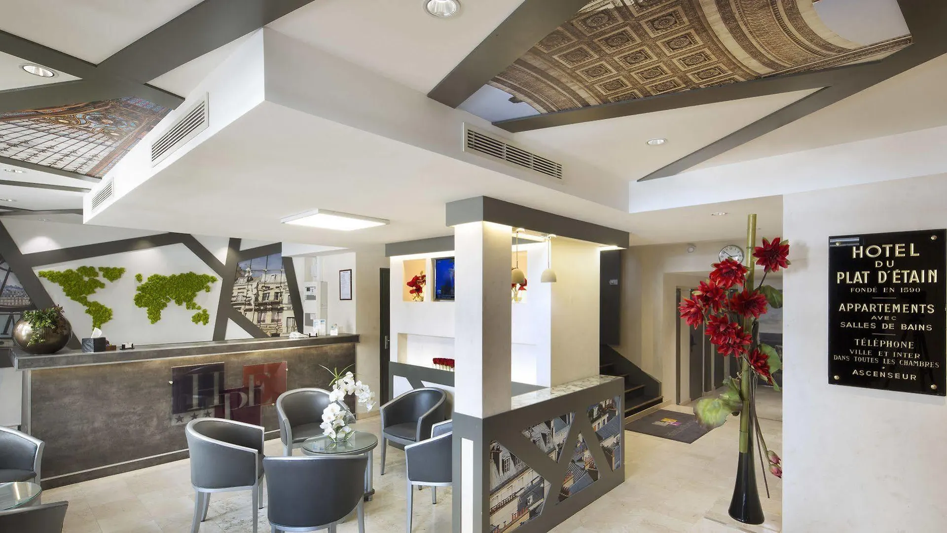 Hotel Du Plat D'Etain Paris 3*,